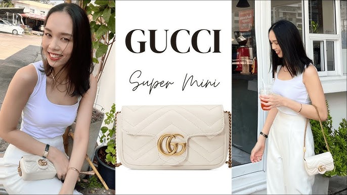 Gucci Marmont Super Mini Comparison! Super Fake VS Authentic! 