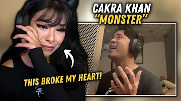 I CAN'T STOP CRYING!!! | Cakra Khan - "Monster" (James Blunt Cover) FIRST TIME REACTION
