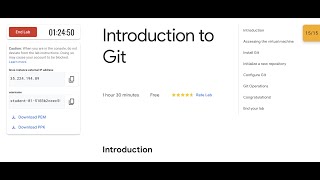 Introduction to Git || #qwiklabs || #coursera