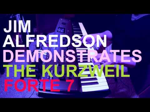 Kurzweil Forte - Demo pt II - Mecha Funk (no talking)