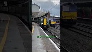 350111+350240 departing Crewe with a MEGA 2 tone viral train shortvideos