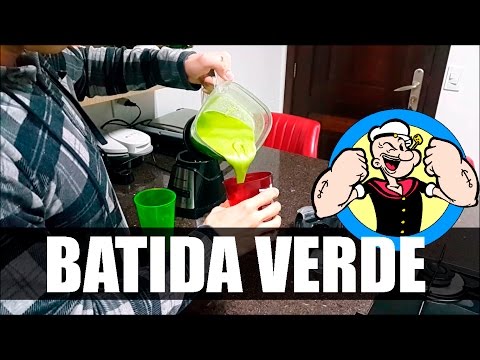 SMOOTHIE DE ESPINAFRE, ABACATE E MAÇA - Virando popeye