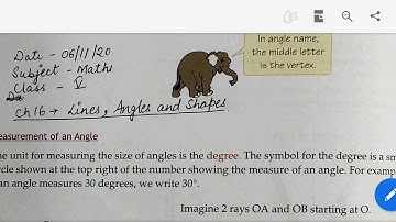 Ch-16 Lines, Angles and Shapes (06-11-2020)