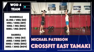 Throwdown on Lockdown WOD 4 - Team