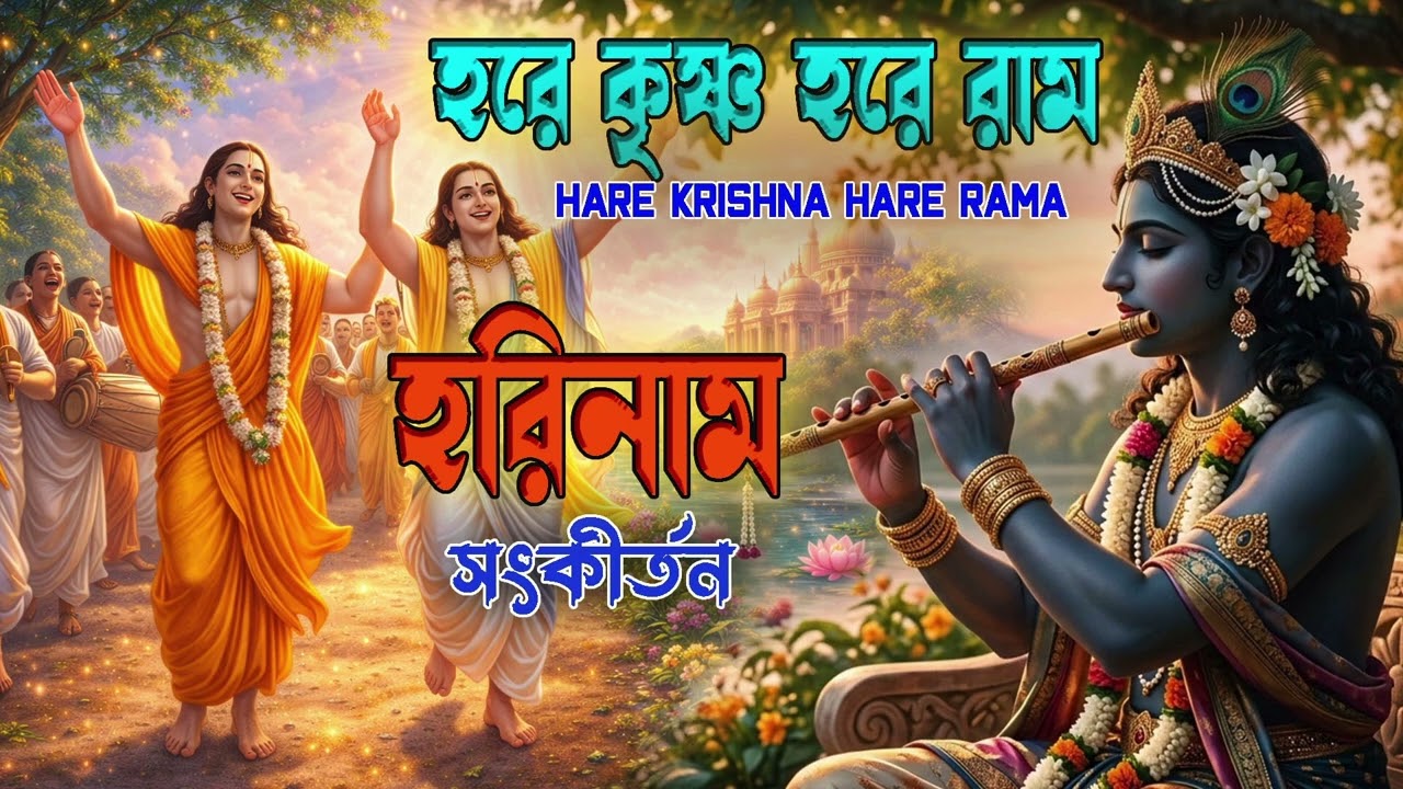 HARE KRISHNA HARE RAMA #হরিনাম সংকীর্তন #हरे_कृष्ण_हरे_राम  #NonstopKirtan #কৃষ্ণনাম #naam #kirtan