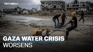 Rafah running critically low on clean water by TRT World 1,873 views 12 hours ago 2 minutes, 1 second