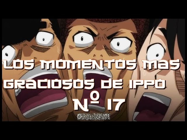 Momentos Graciosos de Hajime No Ippo #espiritudelucha #ippo #hajimenoi