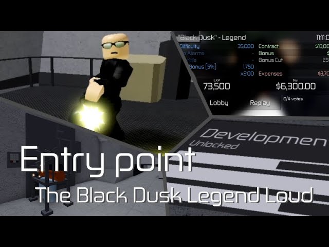 Roblox Entry Point Black Dusk Legend Loud Youtube