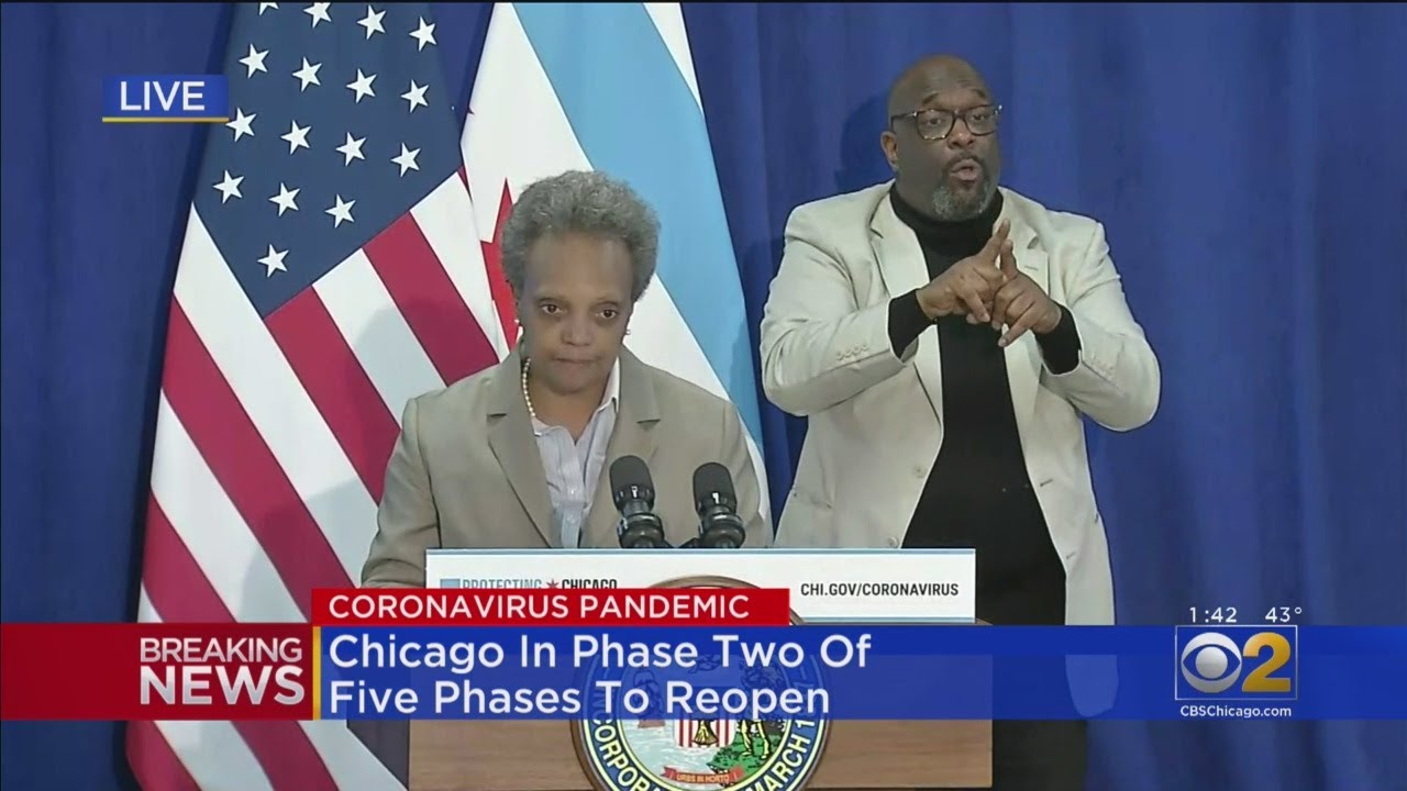 Mayor Lightfoot Unveils Multi-Phase Roll Out Of Reopening Of Chicago ...