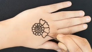 Corak henna simple