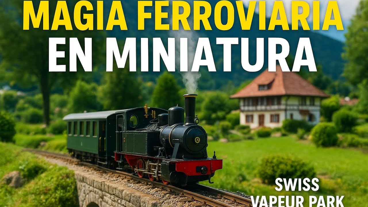 Swiss Vapeur Park: Magia ferroviaria en miniatura 🚂 🇨🇭 Parte 1