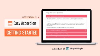 Easy Accordion - Getting Started