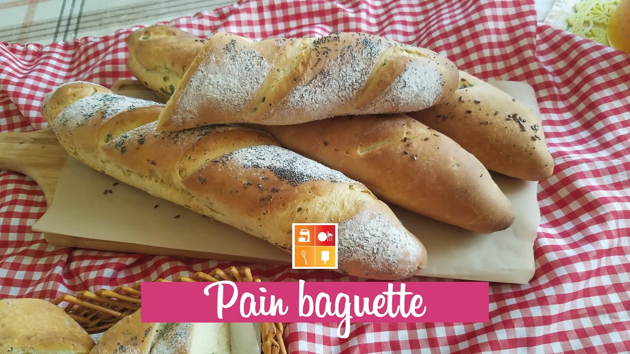 Pain baguette - نعجن في الدار الخبز خرمن انتاع بارة ! ساهل و ناجح %100