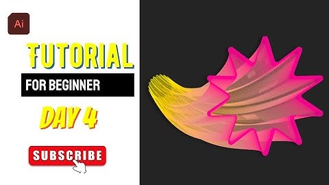 How to create blend flower in Illustrator I Blend Flower