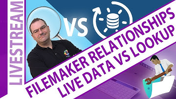FileMaker Relationships - Live Data vs Lookups