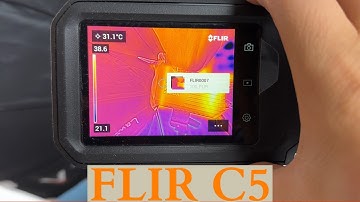 Flir C5 Thermal Imaging Camera: The most useful function! Unboxing and Review