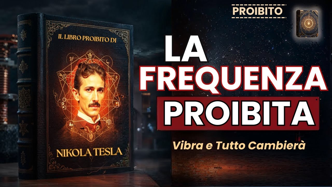La Frequenza Proibita di Nikola Tesla: Vibra e Apri i Portali dell’Anima (Audiolibro Rivelato)