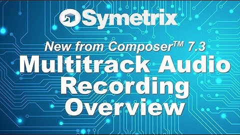 Multitrack Audio Recording