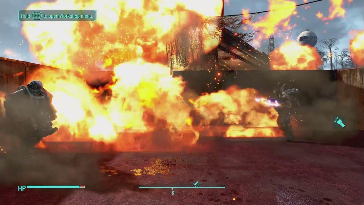 Suddenly, Shish Kebab Explosion [Fallout 4] YouTube