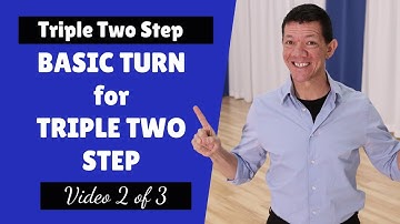 Triple Two Step for Beginners - Promenade Basic with Outside Turn (2 of 10)