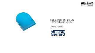 Hapla Modular Heel Lift 3 2mm Large Single CHG232