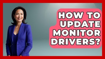 How To Update Monitor Drivers? - The Hardware Hub