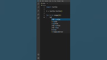 draw a square using turtle in Python