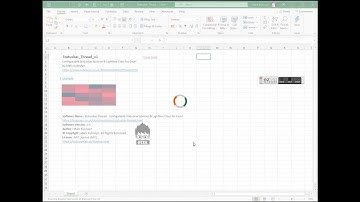 Statusbar Thread, Animated CSS Spinner Class for Excel