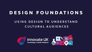 Design Foundations | Using design methods to understand cultural audiences