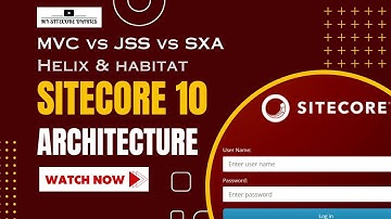 03- Sitecore 10 Architecture | Sitecore Frameworks – MVC, JSS & SXA | Helix & Habitat