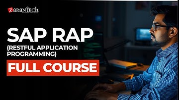 SAP RAP (Restful Application Programming) Full Course | ZaranTech