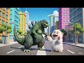 Invisible Monster Tricks Godzilla 😂 | Funny Short
