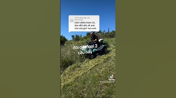 Máy cắt cỏ 4WD cho đồi dốc