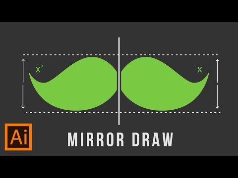 Video: Een Object Spiegelen In Illustrator