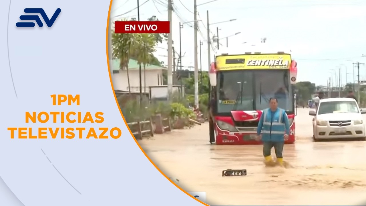 Cientos de familias están afectadas tras las inundaciones en el cantón Balao | Televistazo| Ecuavisa