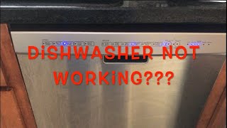 Kenmore Dishwasher - Cycle not starting fix