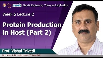 Lec 18: Protein Production in Host- II