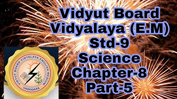 344. Std-9,Science,Chapter-8,-Part-5 | Vidyut Board Vidyalaya | BHAGYESH THAKKAR