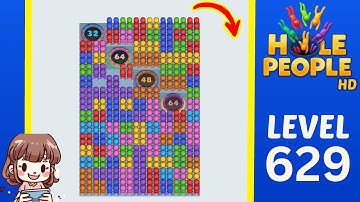 Hole People Level 629 Solution Walkthrough
