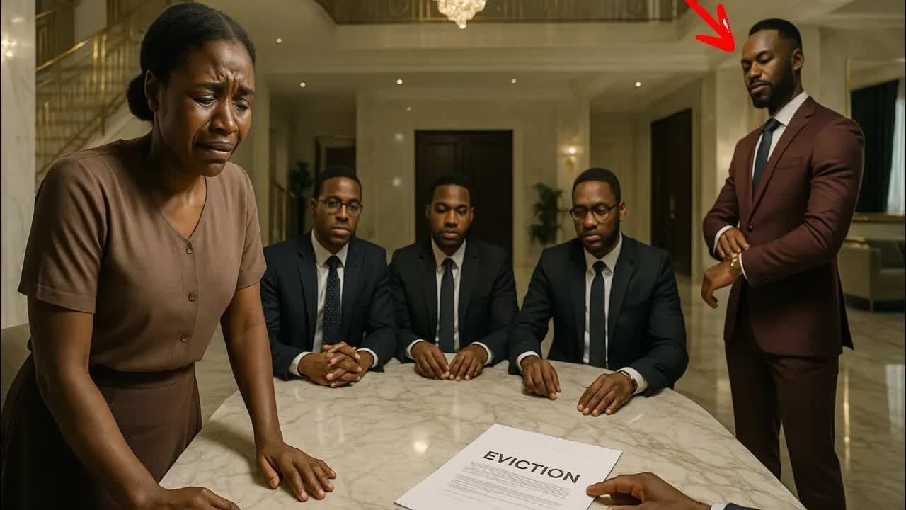 HUSBAND BROUGHT 3 LAWYERS 2 EVICT WIFE, THINKING HE’D BREAK HER UNAWARE OF HER OWN PLANS… #tales
