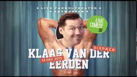 Klaas van der Eerden met Sixpack in Antwerpen!