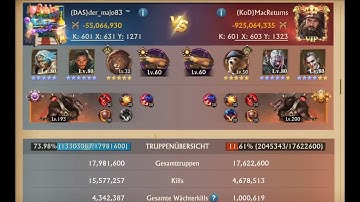 KvK battle between Kingdoms 139, 268, and 601 from October 25th, 2025.