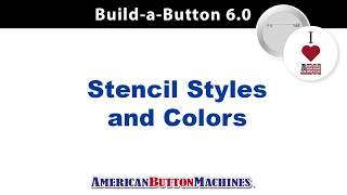 Stencil - Styles and Color Create Pattern or Design for Button Makers - Build-a-Button screenshot 5