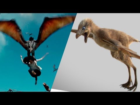 Qué está mal de los dinosaurios voladores de Jurassic World