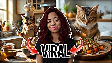 How To Create Viral Faceless Cat Cooking Videos With AI!