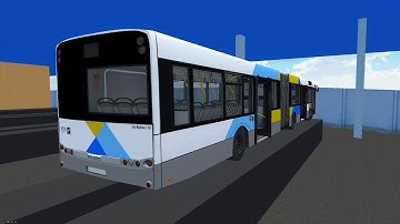 pbsu solaris urbino 18(daf paccar+zf ecolife edit) mod | Map:RMSPf | Line:Jardim bumba