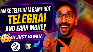 (No Coding) Create Telegram Game Bot with AI 🤖with ads | Make a Telegram Game Bot Using AI