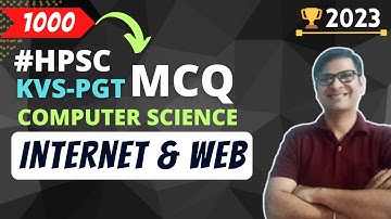 Internet and Web MCQ | HPSC PGT Computer Science | KVS PGT Computer Science MCQ | Computer Network