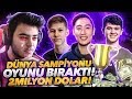 DÜNYA KUPASI ŞAMPİYONU OYUNU BIRAKTI! 2MİLYON DOLAR KAZANDI! (Fortnite Türkçe)