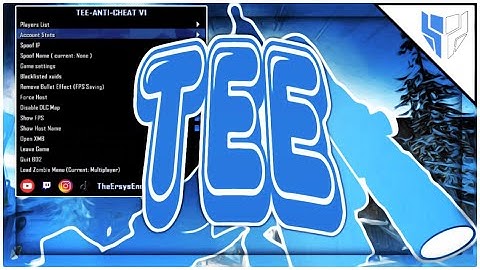 [BO2 1.19] TEE ANTICHEAT V1 SPRX NONHOST MENU *CFW/HEN* CLIENTS, PROTECTIONS, SETTINGS, SPOOF & MORE